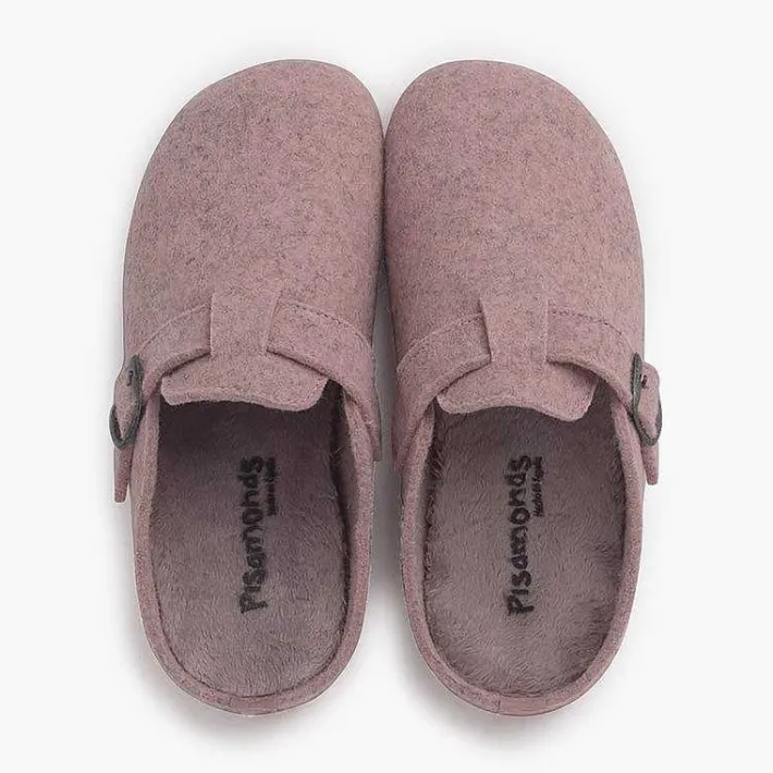 Zapatillas Casa<Pisamonas Zuecos Casa Hebilla Planta Acolchada