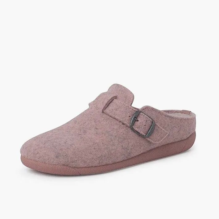 Zapatillas Casa<Pisamonas Zuecos Casa Hebilla Planta Acolchada