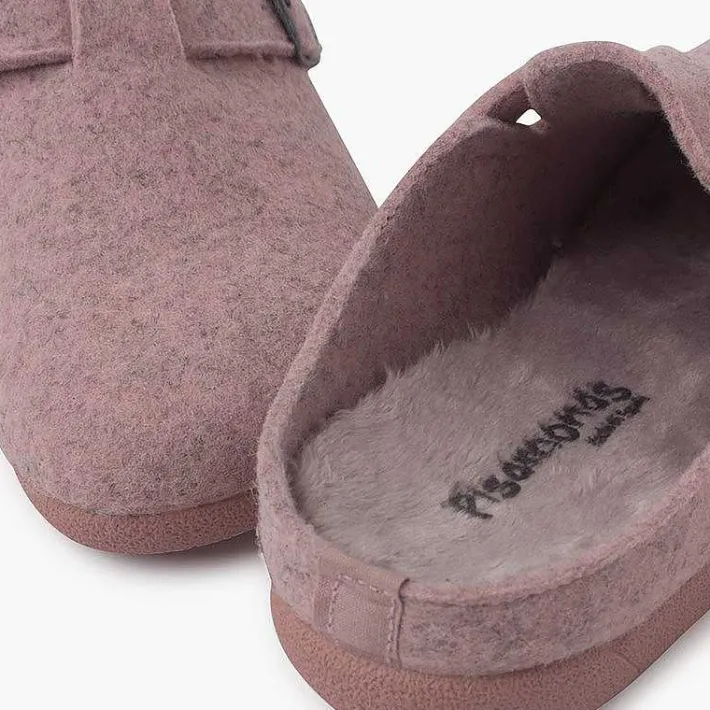 Zapatillas Casa<Pisamonas Zuecos Casa Hebilla Planta Acolchada
