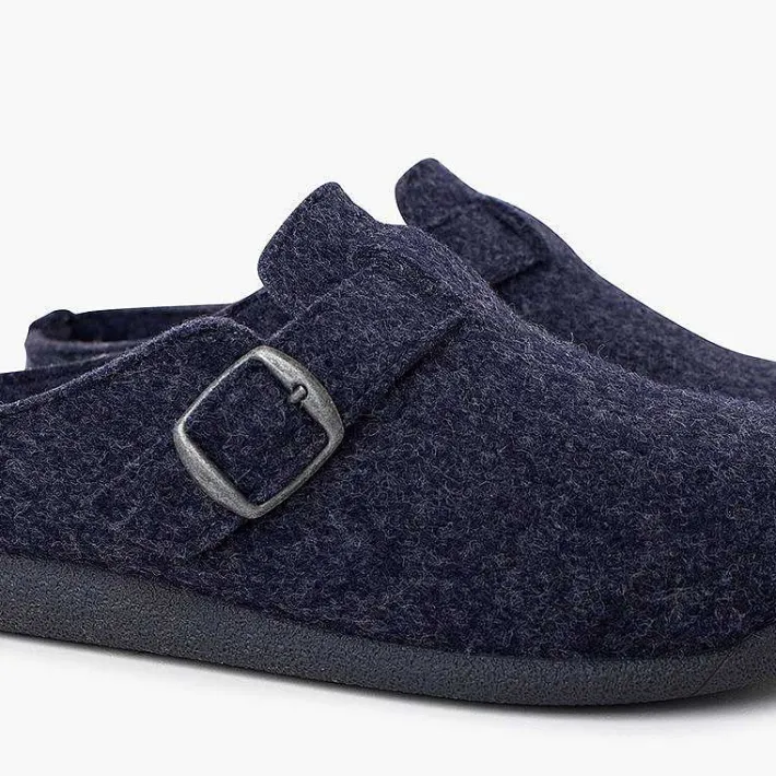 Zapatillas Casa<Pisamonas Zuecos Casa Hebilla Planta Acolchada