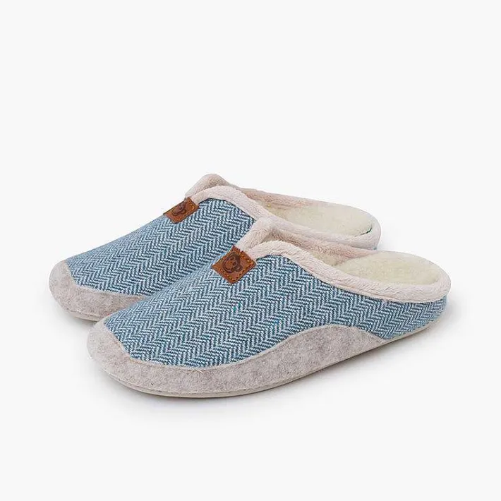 Zapatillas Casa<Pisamonas Zuecos Casa Pura Lana Espiga
