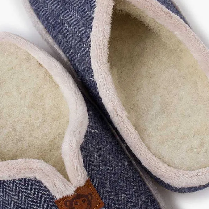 Zapatillas Casa<Pisamonas Zuecos Casa Pura Lana Espiga