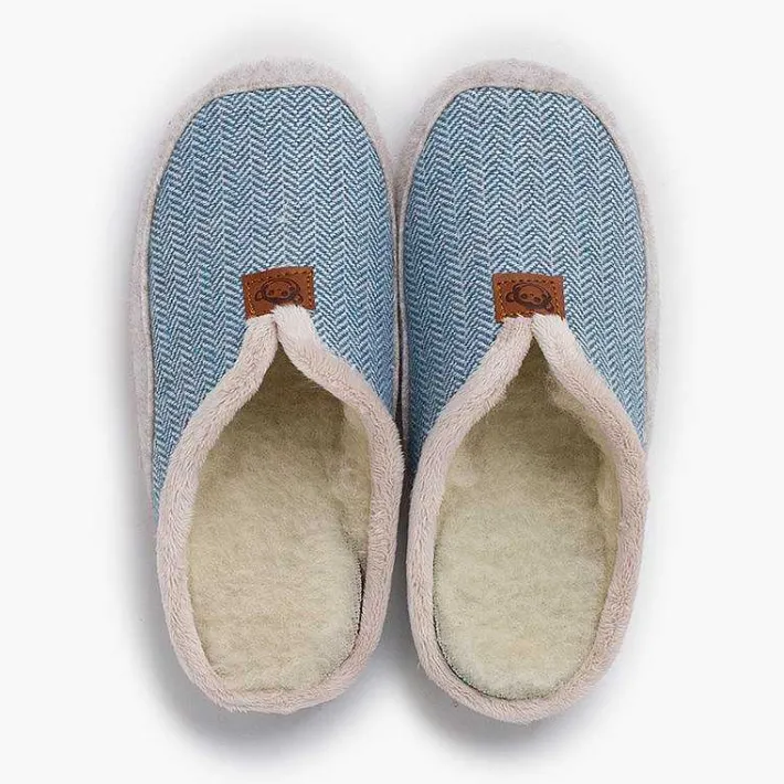 Zapatillas Casa<Pisamonas Zuecos Casa Pura Lana Espiga