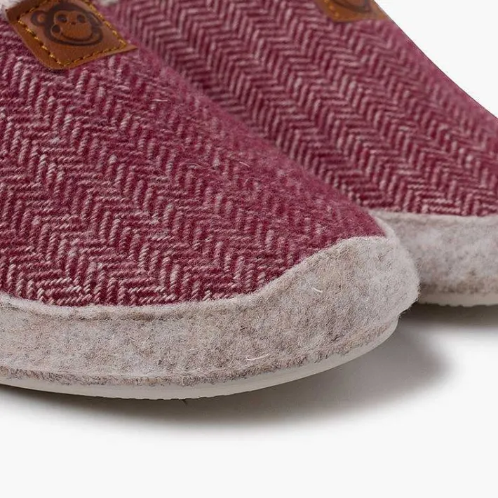 Zapatillas Casa<Pisamonas Zuecos Casa Pura Lana Espiga