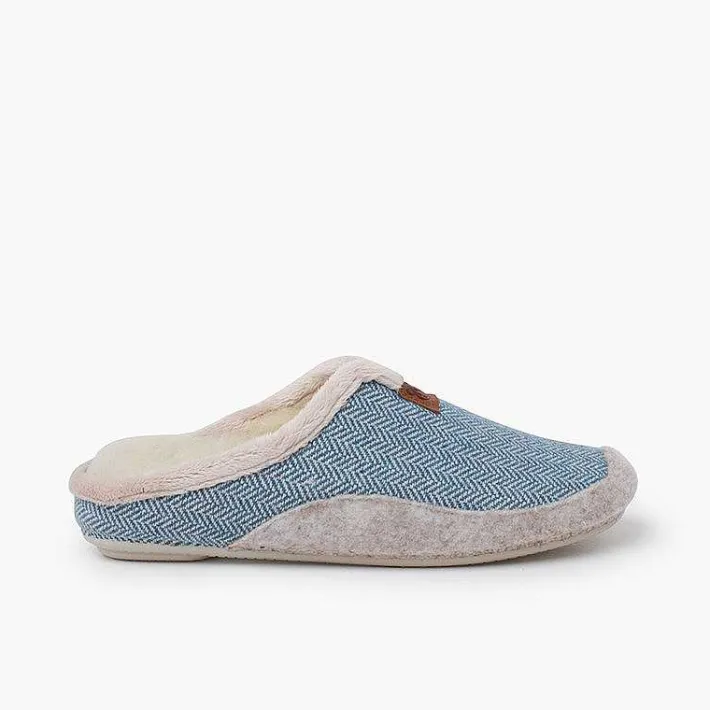 Zapatillas Casa<Pisamonas Zuecos Casa Pura Lana Espiga