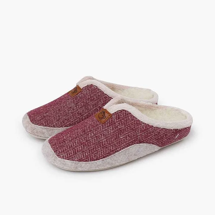 Zapatillas Casa<Pisamonas Zuecos Casa Pura Lana Espiga