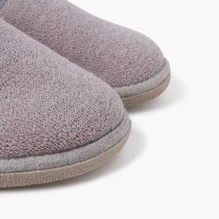 Zapatillas Casa<Pisamonas Zuecos Casa Toalla Con Topitos Color Gris
