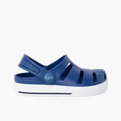 Cangrejeras Y Chanclas<Pisamonas Zuecos Goma Tipo Tenis Tira Trasera